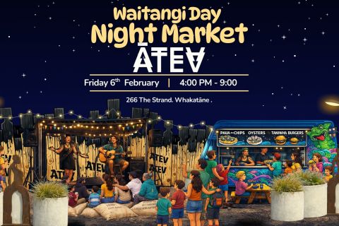 Ātea Waitangi Day Night Market