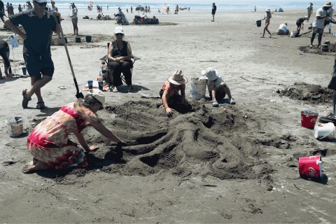 Sand Castle Comp Ōhope Beach