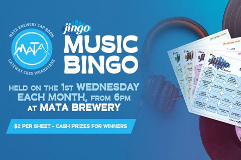 Music Bingo (Jingo) at the Mata Taproom 
