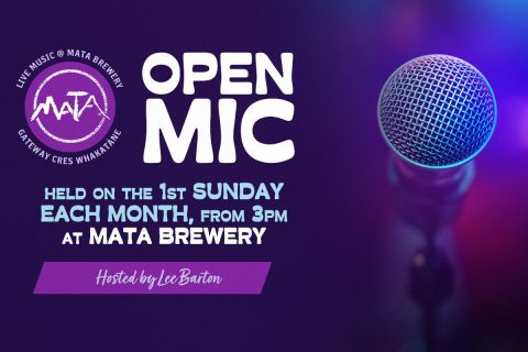 Open Mic Sunday at the Mata Brewery Taproom