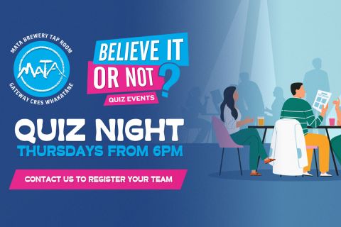 Quiz Night Thursdays at the Mata Brewery Taproom