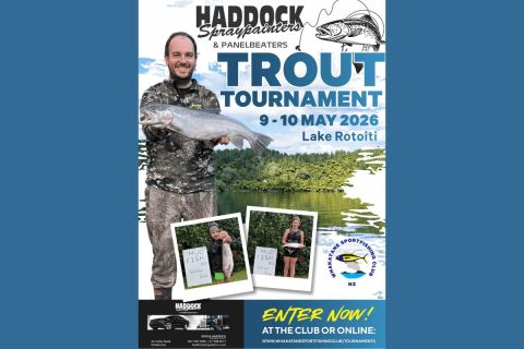 Haddock Spraypainters and Panelbeaters Trout Tournament 2026