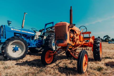 Little Orange Tractor