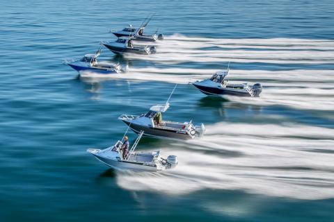 Boats on the water