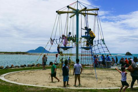 Climbing area with a view!