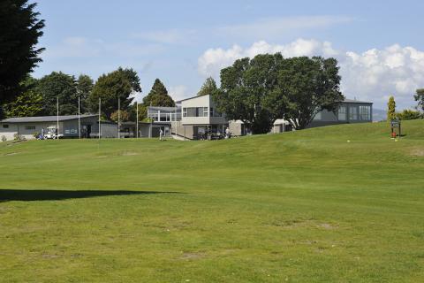 View of the club rooms