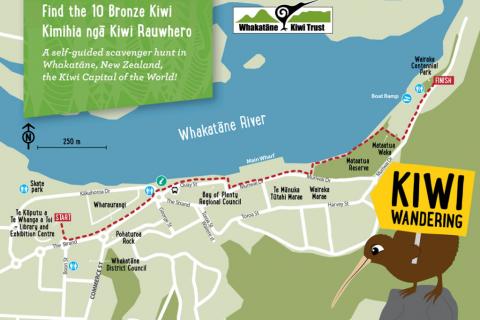 Kiwi Wandering Trail Map